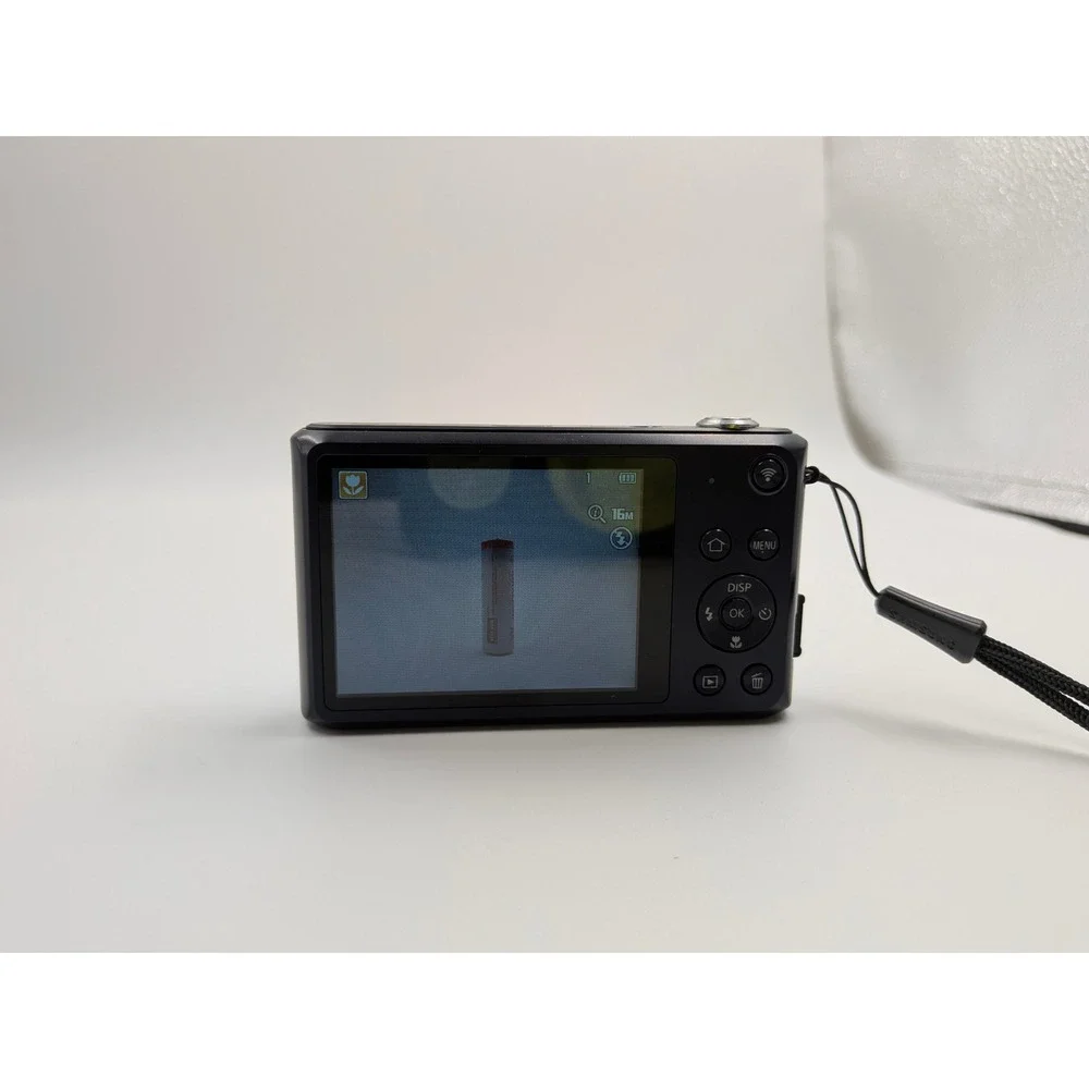 Blue Digicam CCD Samsung DV180F Digital Camera 16.2MP *Tested & Working*